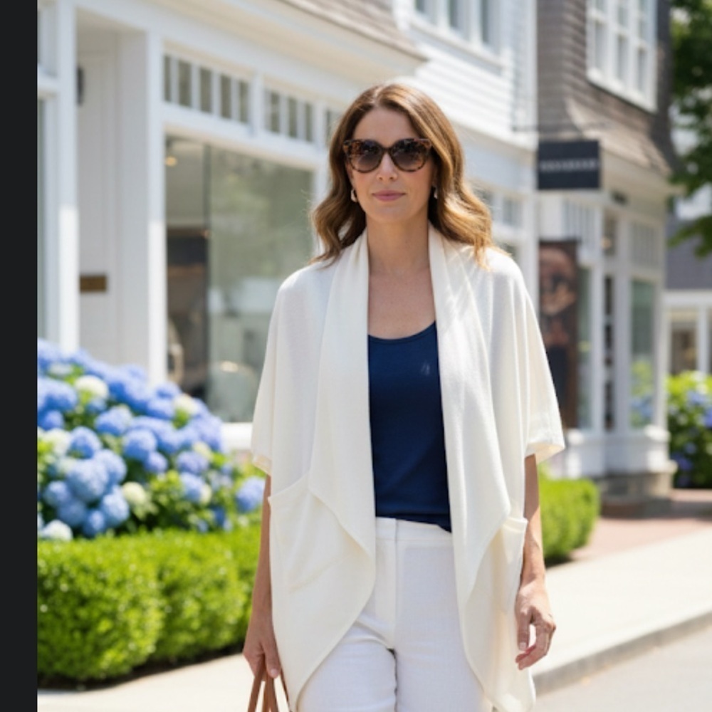 JET John Eshaya Cardigan side zippers o/s